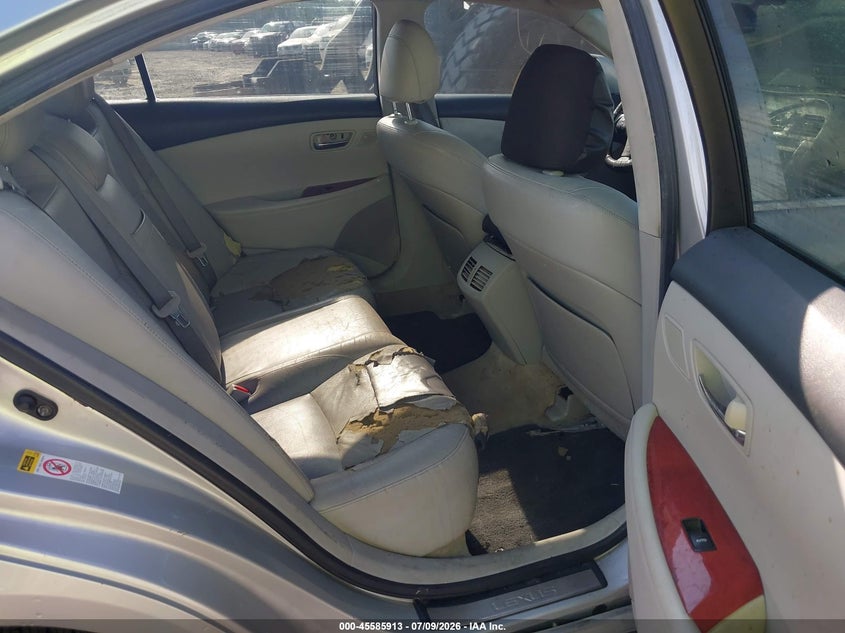 2007 Lexus Es 350 VIN JTHBJ46G172064255 IAAI salvage auction — NORMAL WEAR, Clear (Georgia), sold $1,100 on 2026-07-13 (photo 8)