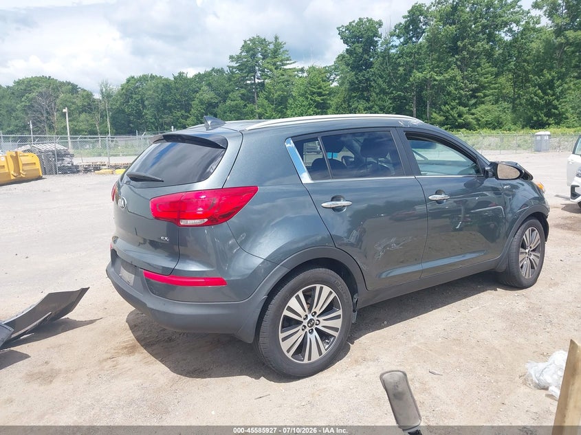 2015 Kia Sportage VIN KNDPCCAC1F7727907 IAAI salvage auction — FRONT END, Clear (Massachusetts), sold $1,450 on 2026-07-24 (photo 4)