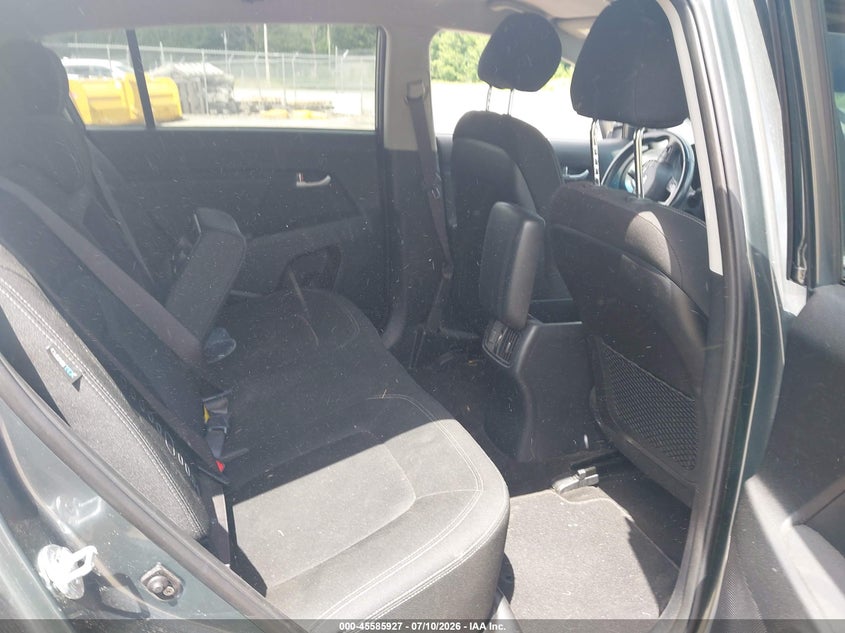 2015 Kia Sportage VIN KNDPCCAC1F7727907 IAAI salvage auction — FRONT END, Clear (Massachusetts), sold $1,450 on 2026-07-24 (photo 8)