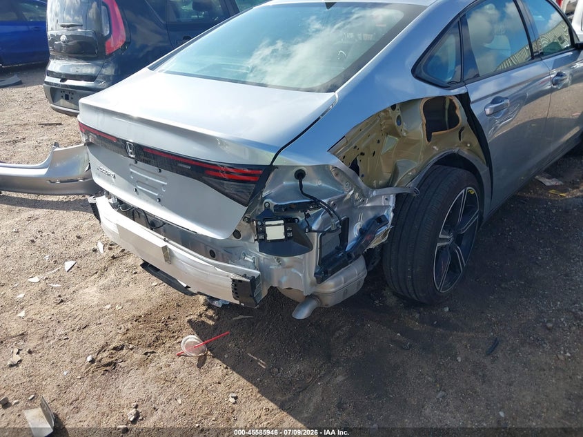 2026 Honda Accord VIN 1HGCY1F48TA027971 IAAI salvage auction — REAR END, Enterprise Vehicles Clear Only (Texas), sold $15,750 on 2026-07-30 (photo 6)
