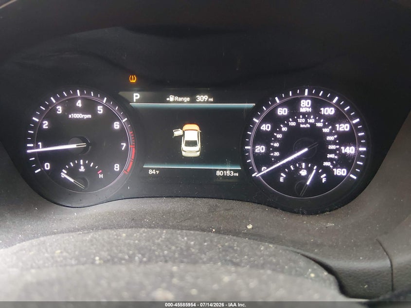 2018 Genesis G80 VIN KMHGN4JF6JU228603 IAAI salvage auction — FRONT END, Salvage Title, sold $25 on 2026-07-29 (photo 7)