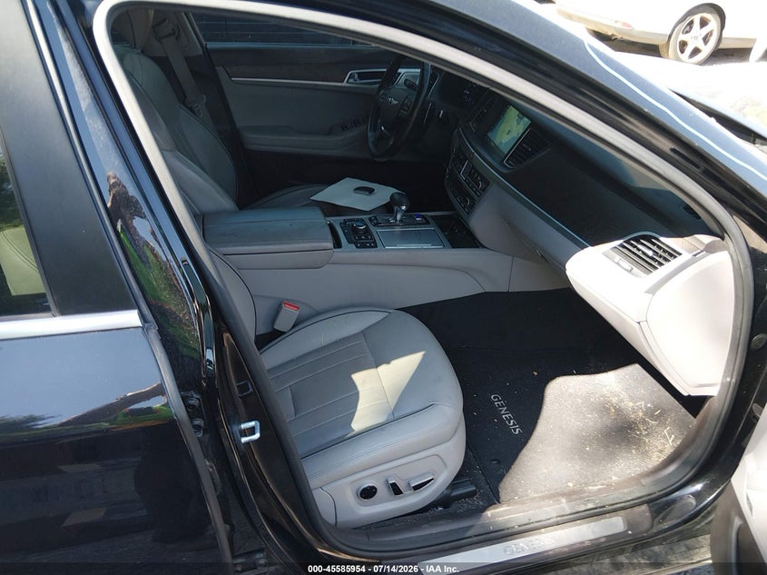 2018 Genesis G80 VIN KMHGN4JF6JU228603 IAAI salvage auction — FRONT END, Salvage Title, sold $25 on 2026-07-29 (photo 5)