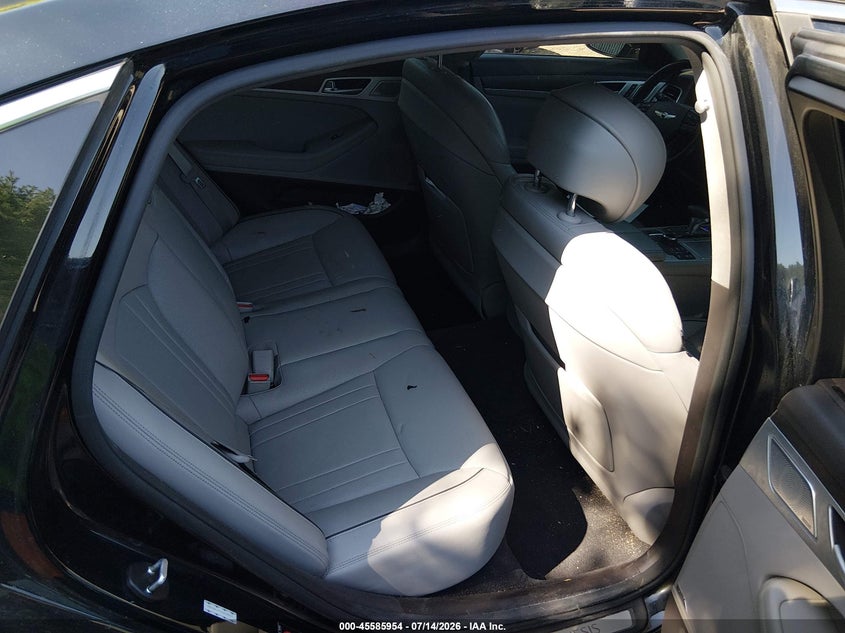 2018 Genesis G80 VIN KMHGN4JF6JU228603 IAAI salvage auction — FRONT END, Salvage Title, sold $25 on 2026-07-29 (photo 8)