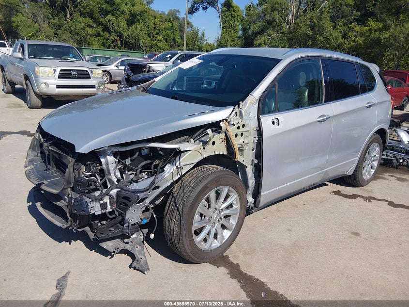 2019 Buick Envision VIN LRBFXCSA5KD039366 IAAI salvage auction — FRONT & REAR, Salvage (Kansas), sold $1,275 on 2026-09-02 (photo 2)