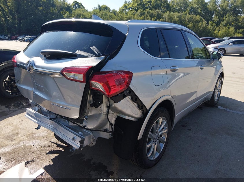 2019 Buick Envision VIN LRBFXCSA5KD039366 IAAI salvage auction — FRONT & REAR, Salvage (Kansas), sold $1,275 on 2026-09-02 (photo 4)