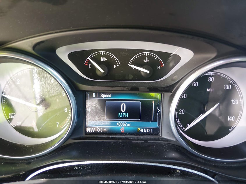 2019 Buick Envision VIN LRBFXCSA5KD039366 IAAI salvage auction — FRONT & REAR, Salvage (Kansas), sold $1,275 on 2026-09-02 (photo 7)
