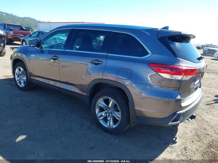 2019 Toyota Highlander VIN 5TDDGRFH3KS061177 IAAI salvage auction — UNDERCARRIAGE, Bill Of Sale (Washington), sold $9,800 on 2026-07-28 (photo 3)