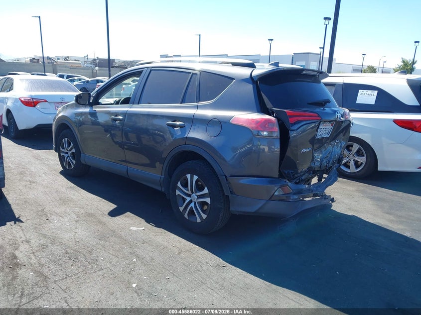 2016 Toyota Rav 4 VIN JTMZFREV9GJ066405 IAAI salvage auction — REAR END, Salvage Title, sold $4,450 on 2026-07-31 (photo 3)