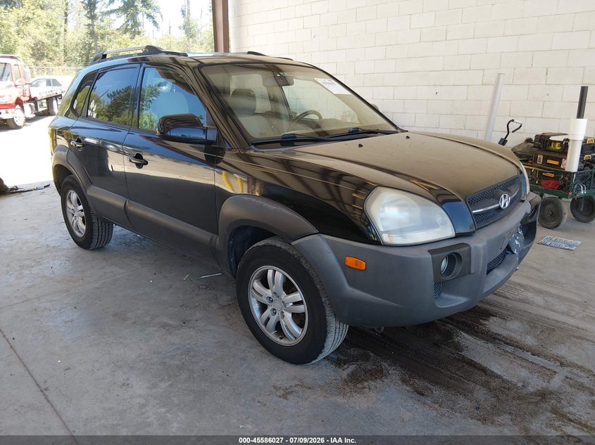 2007 Hyundai Tucson VIN KM8JN12D47U671763 IAAI salvage auction — FRONT END, Bill Of Sale (Washington), sold $25 on 2026-07-29 (photo 1)