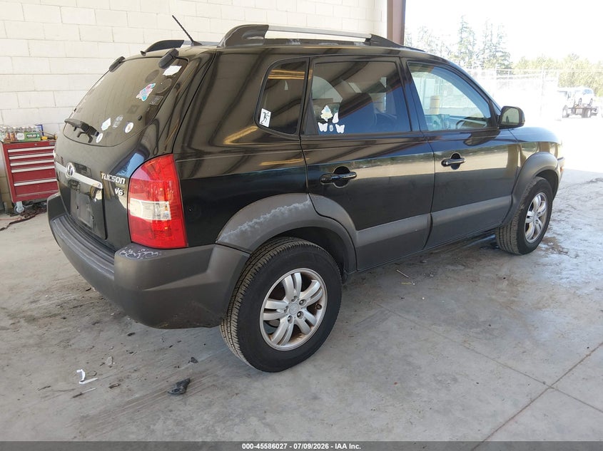 2007 Hyundai Tucson VIN KM8JN12D47U671763 IAAI salvage auction — FRONT END, Bill Of Sale (Washington), sold $25 on 2026-07-29 (photo 4)
