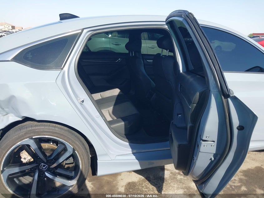 2021 Honda Accord VIN 1HGCV1F35MA018386 IAAI salvage auction — REAR END, Salvage (Arizona), sold $4,400 on 2026-07-18 (photo 8)