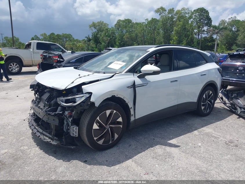 2021 Volkswagen Id.4 VIN WVGTMPE21MP053092 IAAI salvage auction — FRONT END, Salvage Title, sold $7,700 on 2026-08-13 (photo 2)