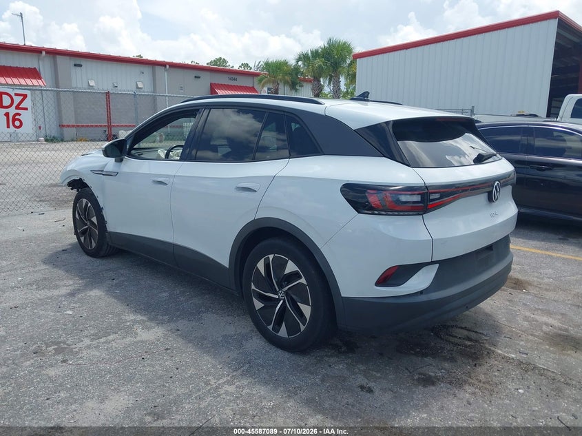 2021 Volkswagen Id.4 VIN WVGTMPE21MP053092 IAAI salvage auction — FRONT END, Salvage Title, sold $7,700 on 2026-08-13 (photo 3)