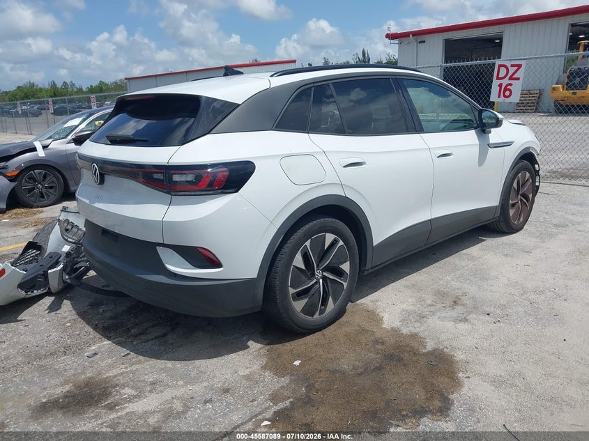 2021 Volkswagen Id.4 VIN WVGTMPE21MP053092 IAAI salvage auction — FRONT END, Salvage Title, sold $7,700 on 2026-08-13 (photo 4)