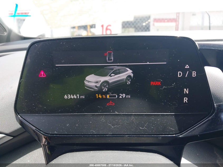 2021 Volkswagen Id.4 VIN WVGTMPE21MP053092 IAAI salvage auction — FRONT END, Salvage Title, sold $7,700 on 2026-08-13 (photo 7)