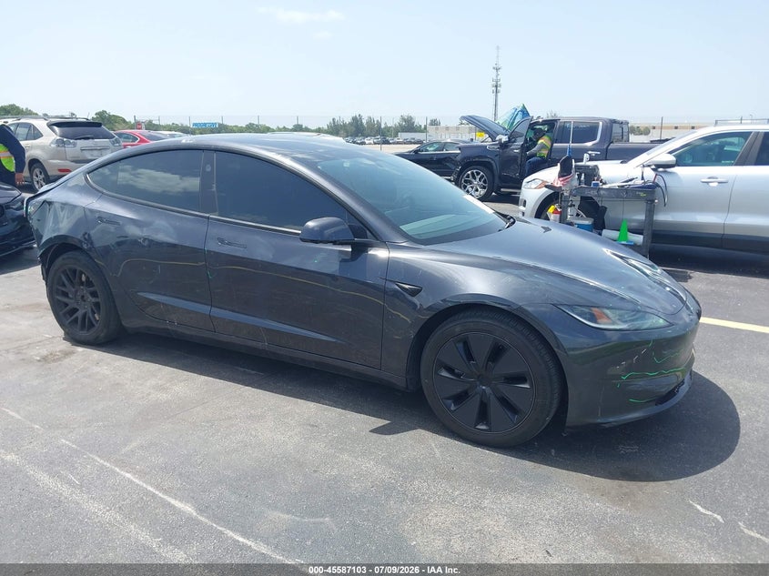 2025 Tesla Model 3 VIN 5YJ3E1EA8SF988879 — IAAI salvage auction photo