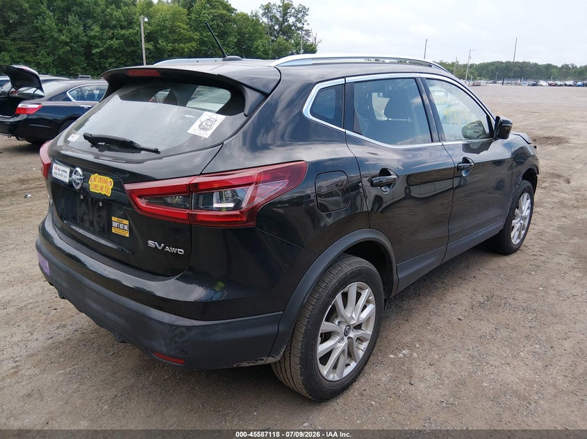 2022 Nissan Rogue VIN JN1BJ1BW0NW487124 IAAI salvage auction — FRONT END, Salvage - Greater Than 75% (Maryland), sold $3,250 on 2026-07-22 (photo 4)