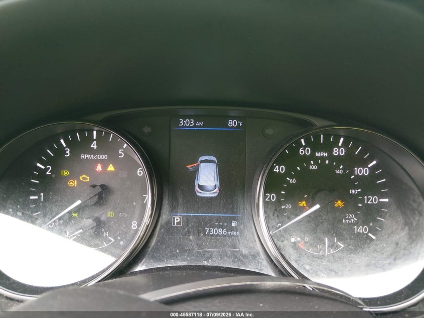 2022 Nissan Rogue VIN JN1BJ1BW0NW487124 IAAI salvage auction — FRONT END, Salvage - Greater Than 75% (Maryland), sold $3,250 on 2026-07-22 (photo 7)