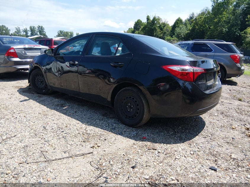 2015 Toyota Corolla VIN 2T1BURHE1FC270287 IAAI salvage auction — NORMAL WEAR, Clear (Maryland), sold $1,700 on 2026-07-18 (photo 3)