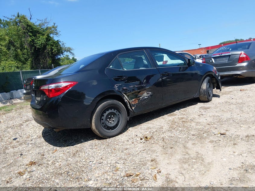 2015 Toyota Corolla VIN 2T1BURHE1FC270287 IAAI salvage auction — NORMAL WEAR, Clear (Maryland), sold $1,700 on 2026-07-18 (photo 4)