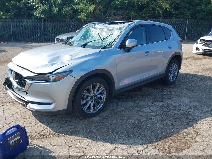2020 Mazda Cx-5 VIN JM3KFBDM8L1816878 IAAI salvage auction — ALL OVER, Salvage (Pennsylvania), sold $5,850 on 2026-07-31 (photo 2)