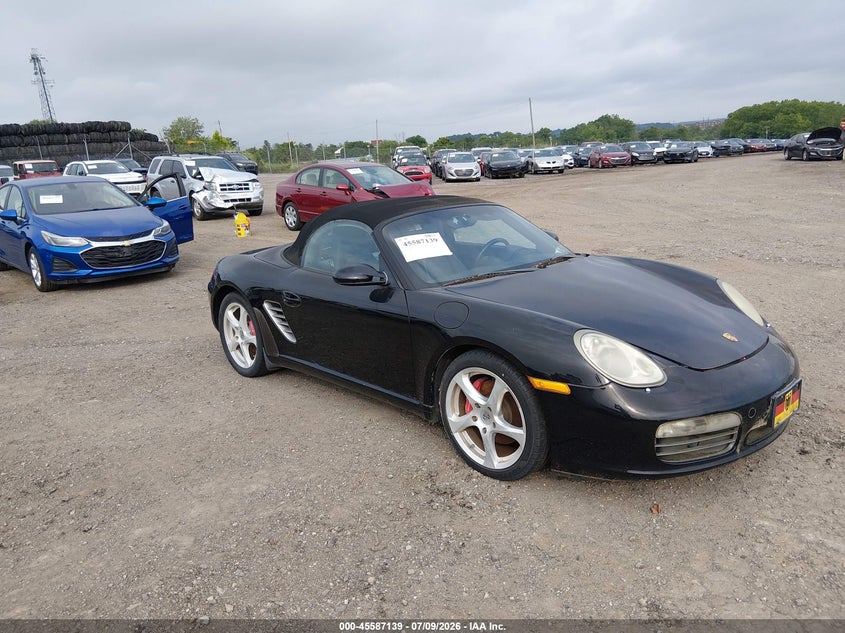 2006 Porsche Boxster VIN WP0CB29886U730252 IAAI salvage auction — NORMAL WEAR, Clear (Pennsylvania), sold $4,200 on 2026-07-10 (photo 1)