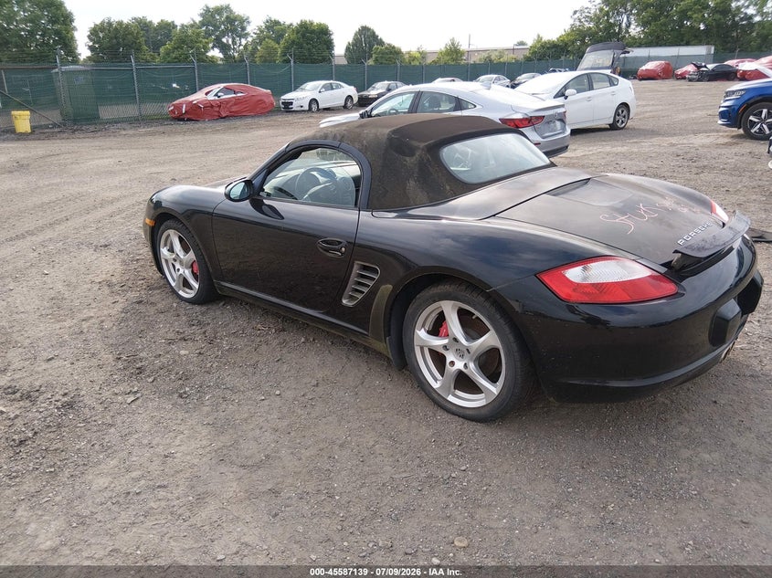2006 Porsche Boxster VIN WP0CB29886U730252 IAAI salvage auction — NORMAL WEAR, Clear (Pennsylvania), sold $4,200 on 2026-07-10 (photo 3)