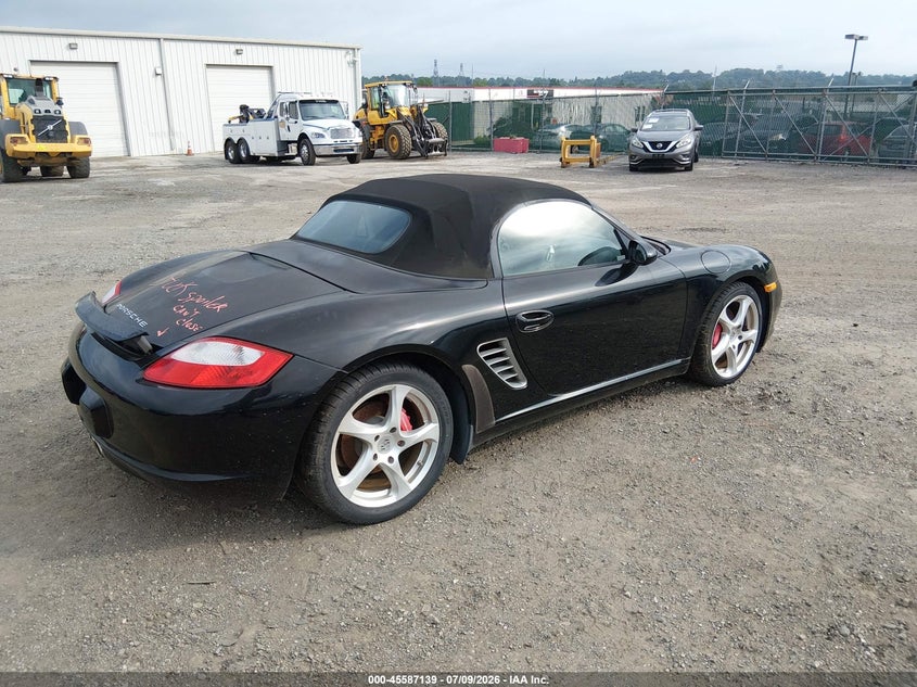 2006 Porsche Boxster VIN WP0CB29886U730252 IAAI salvage auction — NORMAL WEAR, Clear (Pennsylvania), sold $4,200 on 2026-07-10 (photo 4)