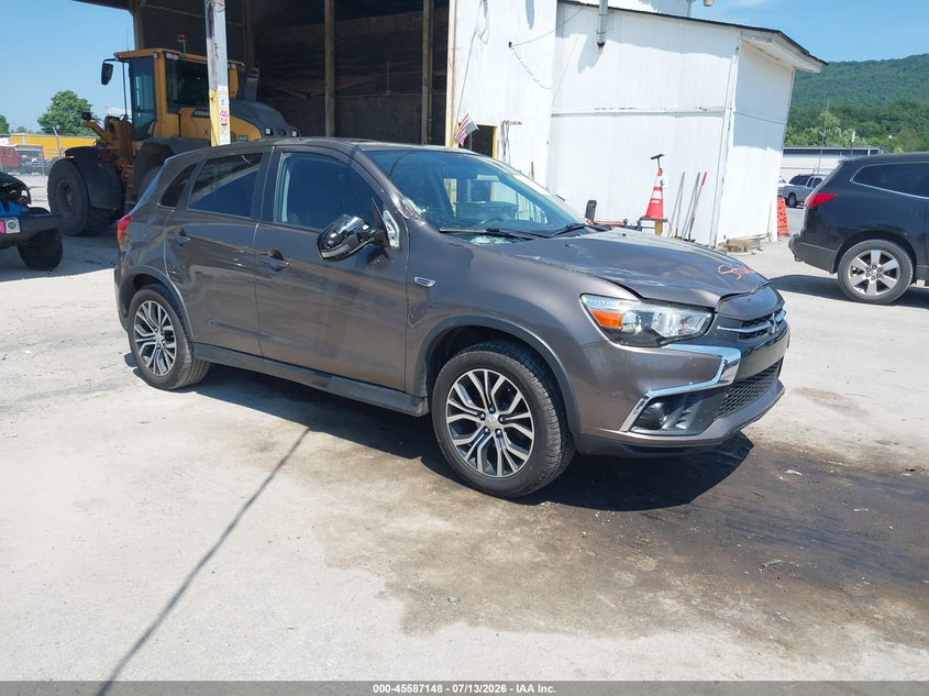 2018 Mitsubishi Outlander VIN JA4AP3AU7JU016722 IAAI salvage auction — FRONT END, Salvage (Pennsylvania), sold $1,600 on 2026-07-29 (photo 1)