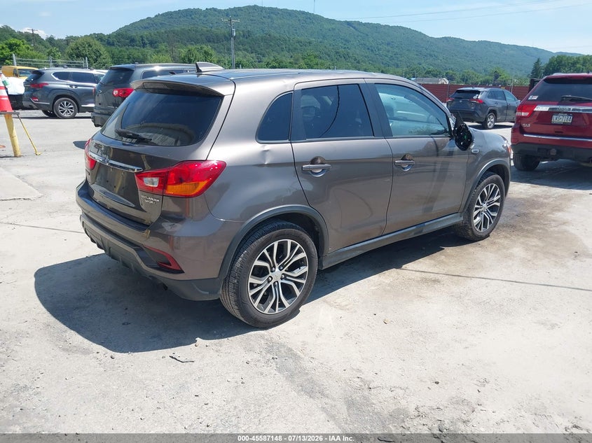 2018 Mitsubishi Outlander VIN JA4AP3AU7JU016722 IAAI salvage auction — FRONT END, Salvage (Pennsylvania), sold $1,600 on 2026-07-29 (photo 4)
