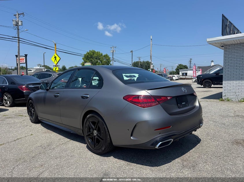 2022 Mercedes-benz C class VIN W1KAF4HB5NR020706 IAAI salvage auction — UNKNOWN, Clear (Virginia), sold $10,100 on 2026-07-22 (photo 3)