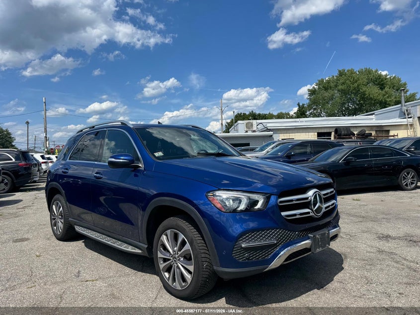 2020 Mercedes-benz Gle class VIN 4JGFB4KB0LA074135 IAAI salvage auction — UNKNOWN, Clear (Montana), sold $22,500 on 2026-08-26 (photo 1)