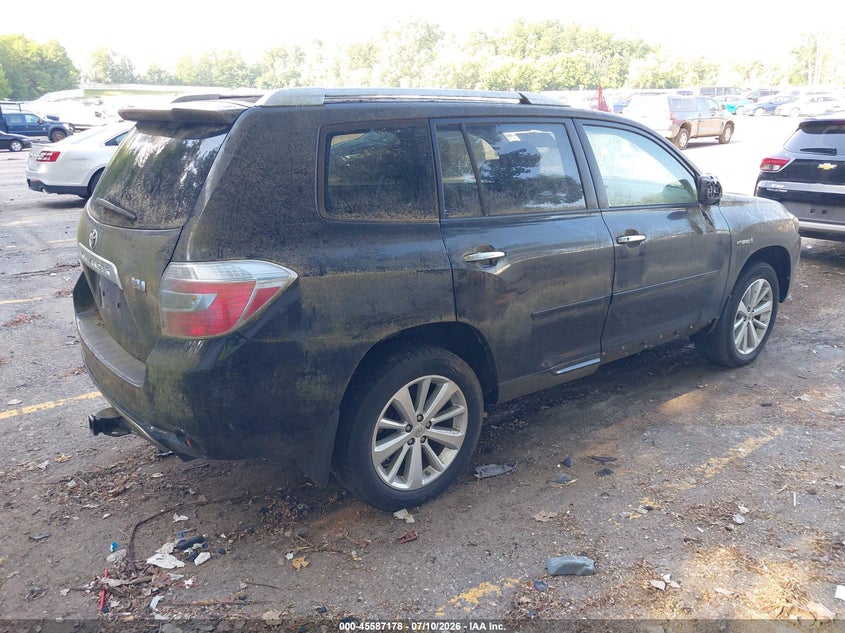 2010 Toyota Highlander hybrid VIN JTEBW3EH5A2041555 IAAI salvage auction — NORMAL WEAR, Clear (Illinois), sold $675 on 2026-07-20 (photo 4)