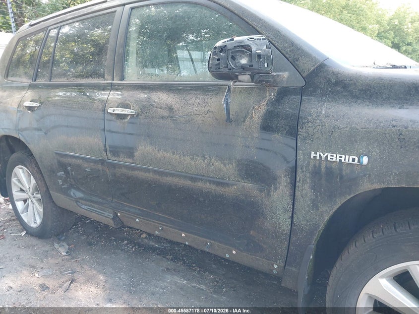 2010 Toyota Highlander hybrid VIN JTEBW3EH5A2041555 IAAI salvage auction — NORMAL WEAR, Clear (Illinois), sold $675 on 2026-07-20 (photo 6)