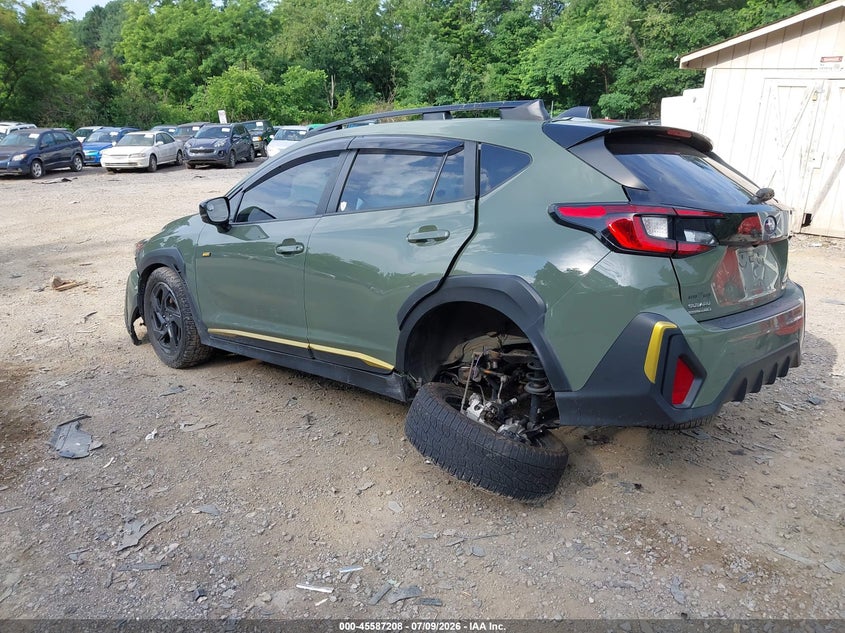 2024 Subaru Xv VIN 4S4GUHF65R3703050 IAAI salvage auction — FRONT & REAR, Salvage (Pennsylvania), sold $2,000 on 2026-07-24 (photo 3)