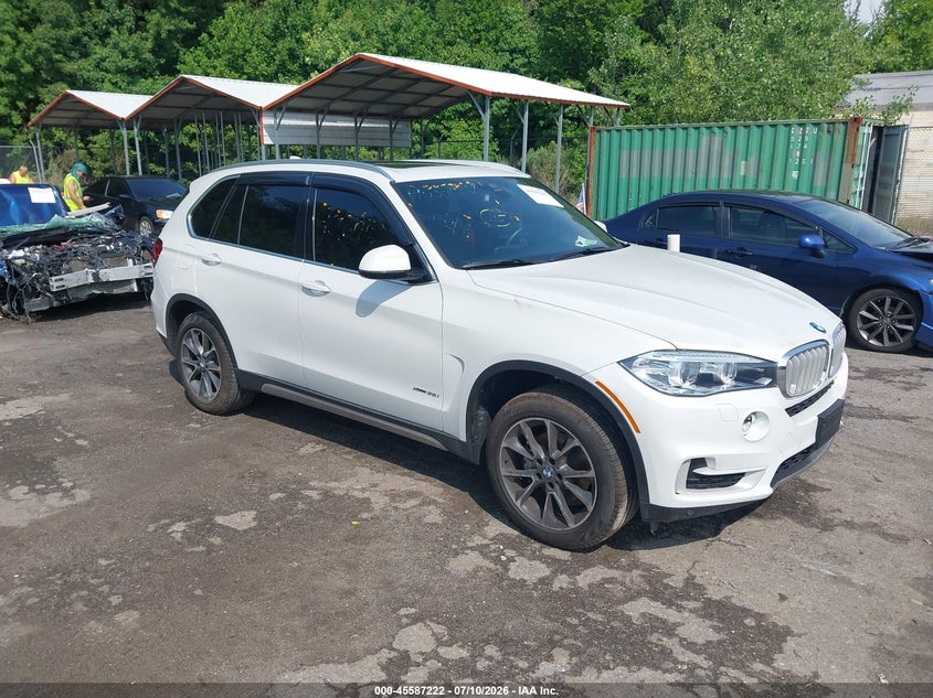 2017 BMW X5 VIN 5UXKR0C38H0X77704 IAAI salvage auction — LEFT FRONT, Salvage - Greater Than 75% (Maryland), sold $11,100 on 2026-07-28 (photo 1)