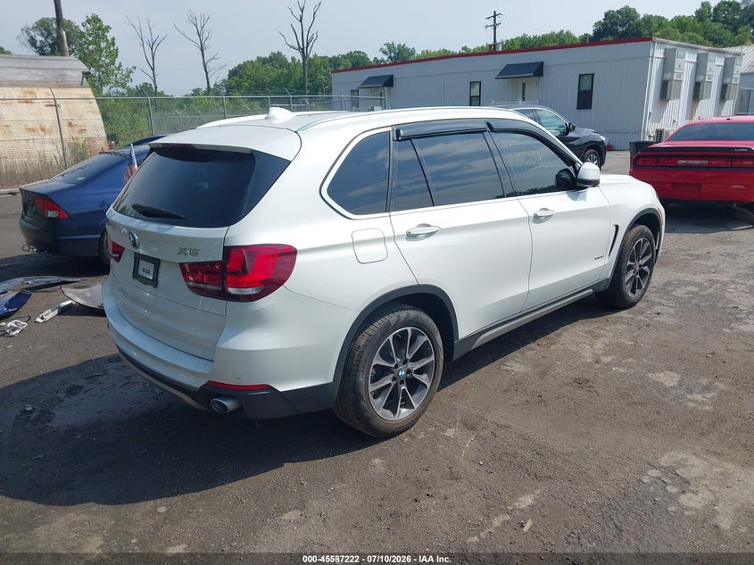 2017 BMW X5 VIN 5UXKR0C38H0X77704 IAAI salvage auction — LEFT FRONT, Salvage - Greater Than 75% (Maryland), sold $11,100 on 2026-07-28 (photo 4)