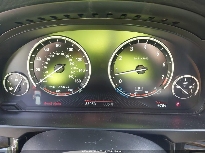 2017 BMW X5 VIN 5UXKR0C38H0X77704 IAAI salvage auction — LEFT FRONT, Salvage - Greater Than 75% (Maryland), sold $11,100 on 2026-07-28 (photo 7)