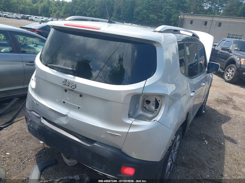 2015 Jeep Renegade VIN ZACCJADT4FPB23470 IAAI salvage auction — REAR END, Salvage Title, sold $1,675 on 2026-08-14 (photo 6)