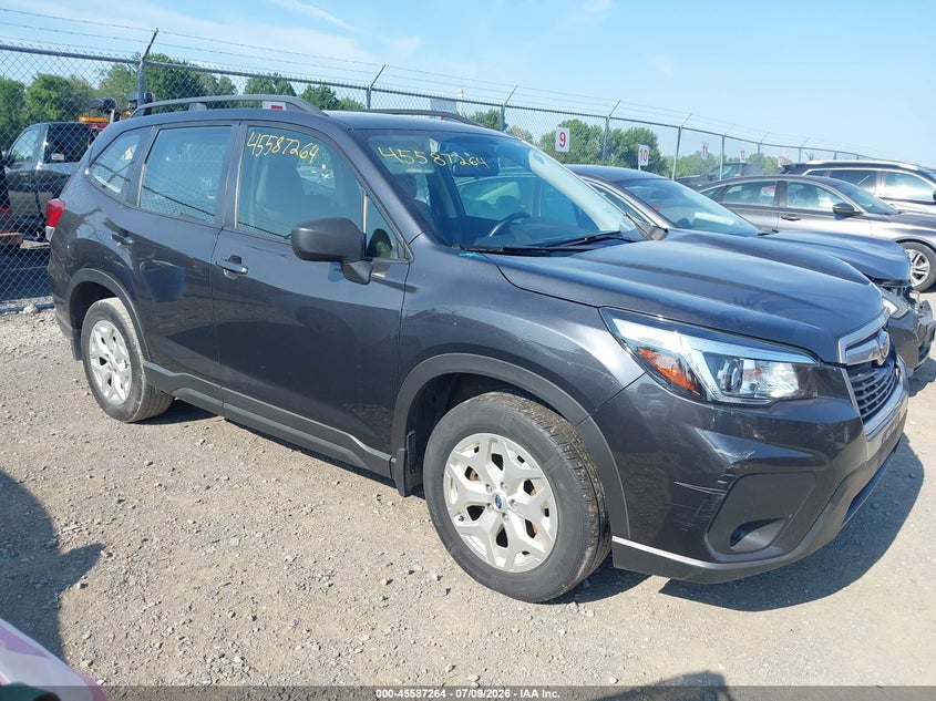 2019 Subaru Forester VIN JF2SKACC7KH543477 IAAI salvage auction — FRONT END, Mv-907A (New York), sold $3,250 on 2026-07-30 (photo 1)