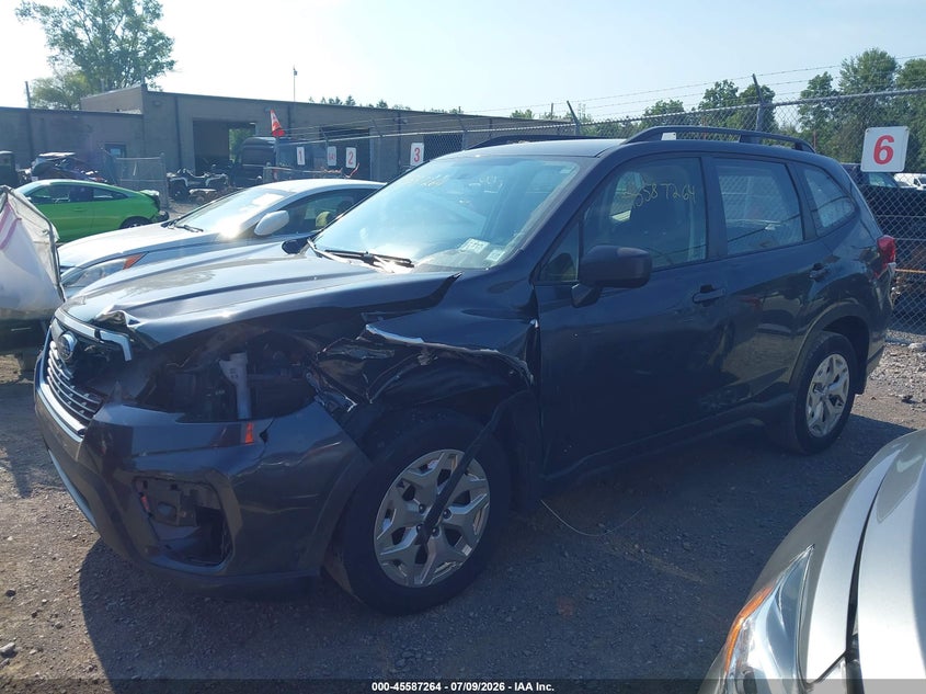 2019 Subaru Forester VIN JF2SKACC7KH543477 IAAI salvage auction — FRONT END, Mv-907A (New York), sold $3,250 on 2026-07-30 (photo 2)