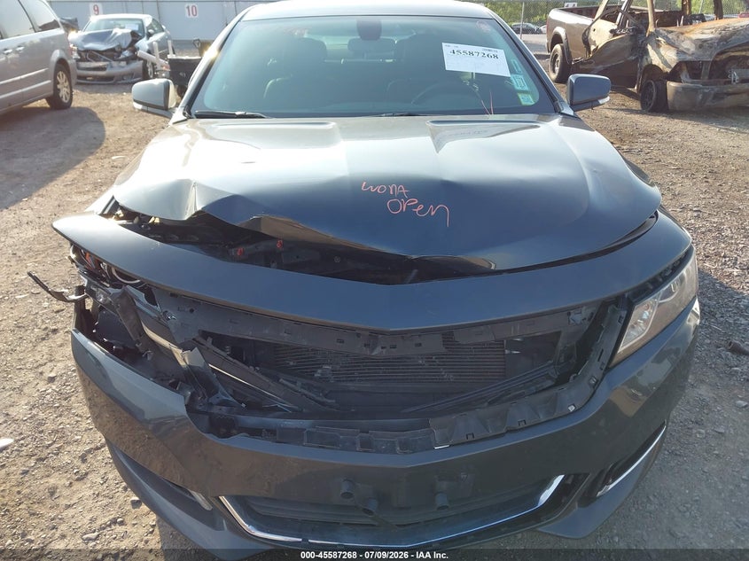 2018 Chevrolet Impala VIN 2G1105S31J9133391 IAAI salvage auction — FRONT END, Mv-907A (New York), sold $950 on 2026-07-26 (photo 6)