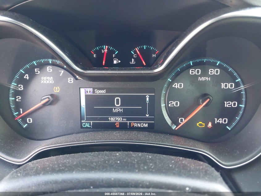 2018 Chevrolet Impala VIN 2G1105S31J9133391 IAAI salvage auction — FRONT END, Mv-907A (New York), sold $950 on 2026-07-26 (photo 7)