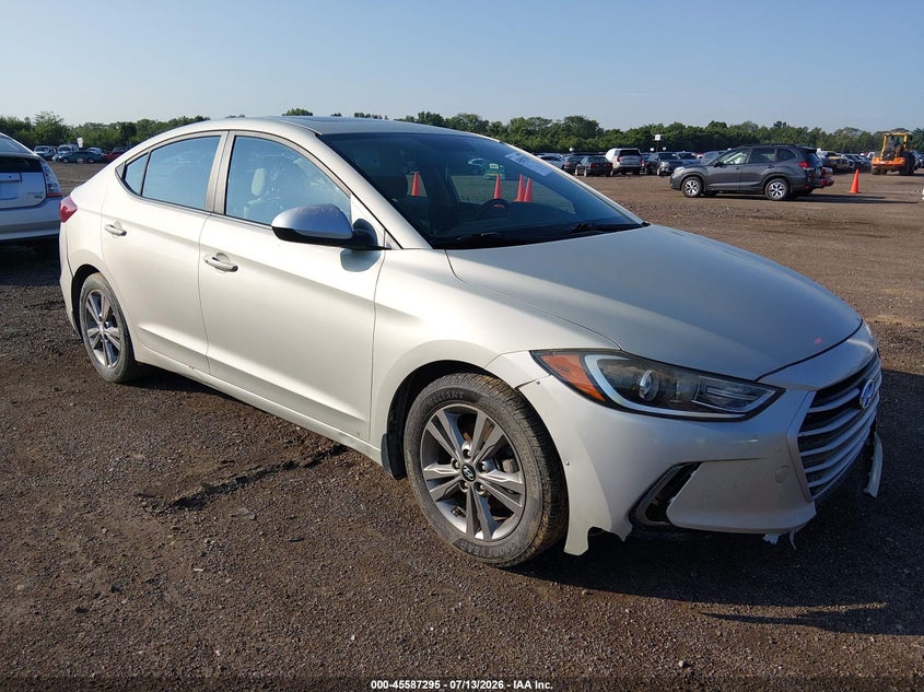 2017 Hyundai Elantra VIN KMHD84LF1HU250056 IAAI salvage auction — NORMAL WEAR, Original (Ohio), sold $775 on 2026-07-22 (photo 1)