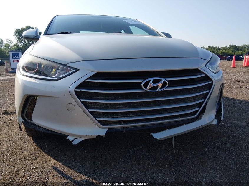 2017 Hyundai Elantra VIN KMHD84LF1HU250056 IAAI salvage auction — NORMAL WEAR, Original (Ohio), sold $775 on 2026-07-22 (photo 6)