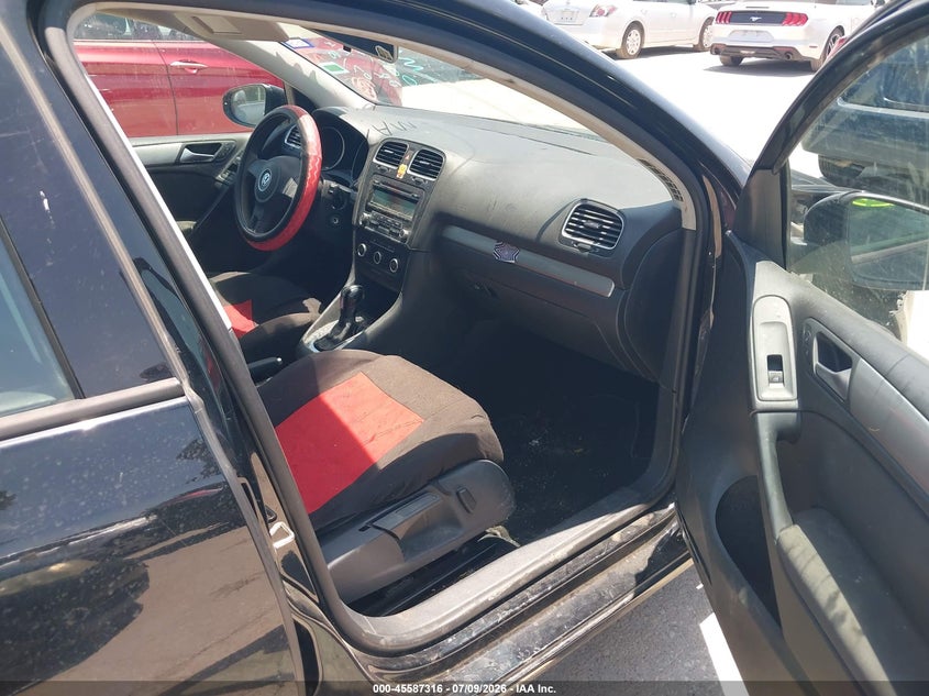 2014 Volkswagen Golf VIN WVWDB7AJ7EW007611 IAAI salvage auction — RIGHT FRONT, Original (Texas), sold $700 on 2026-08-10 (photo 5)
