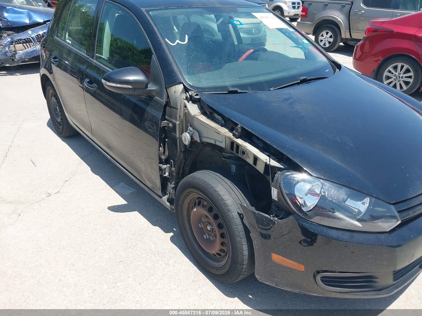 2014 Volkswagen Golf VIN WVWDB7AJ7EW007611 IAAI salvage auction — RIGHT FRONT, Original (Texas), sold $700 on 2026-08-10 (photo 6)