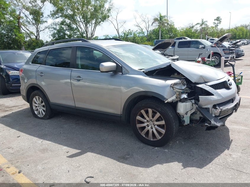 2009 Mazda Cx-9 VIN JM3TB38A990177611 IAAI salvage auction — RIGHT FRONT, Rebuildable (Florida), sold $700 on 2026-07-29 (photo 1)