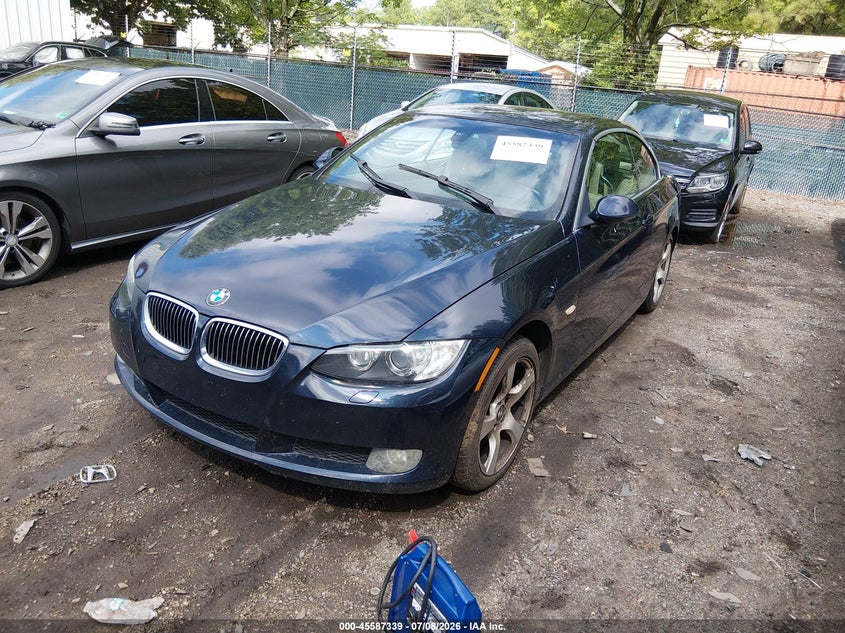 2008 BMW 3 series VIN WBAWL13578PX11581 IAAI salvage auction — VANDALISM, Clear (Virginia), sold $350 on 2026-07-17 (photo 2)