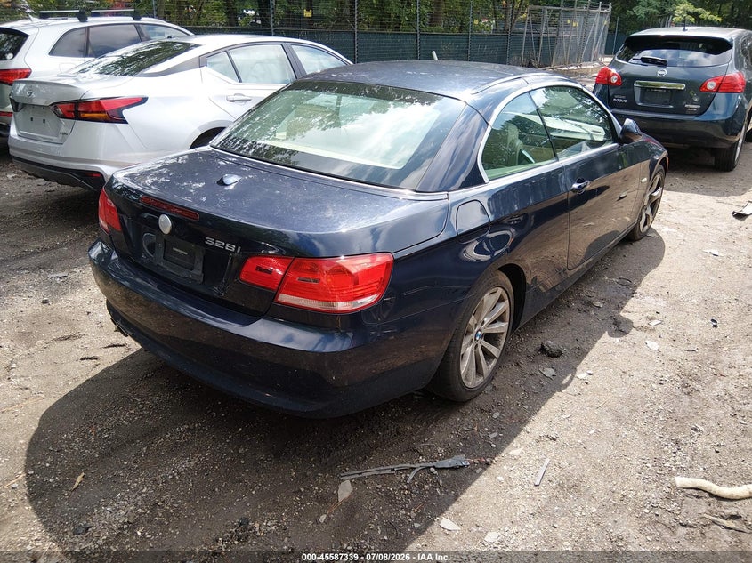 2008 BMW 3 series VIN WBAWL13578PX11581 IAAI salvage auction — VANDALISM, Clear (Virginia), sold $350 on 2026-07-17 (photo 4)